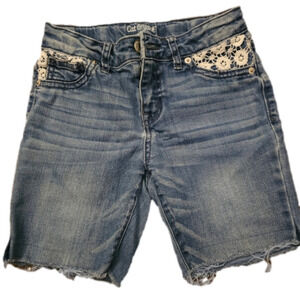 6/$20 Cat & Jack Super Skinny Cutoff Denim Shorts Size 10